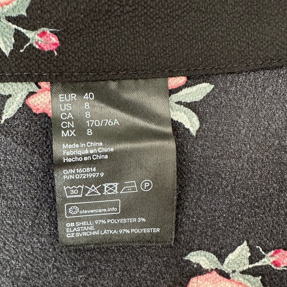 Floral midi skirt - Picture 8 of 9